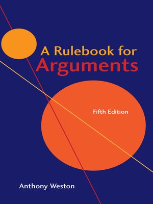 cover image of A Rulebook for Arguments